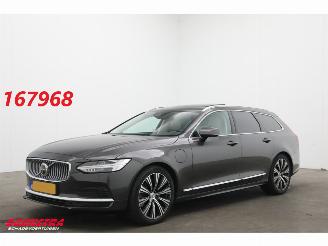 begagnad bil auto Volvo V-90 T6 Recharge AWD LED ACC HUD H/K 360° Pano Apple/Android Memory 2021/12