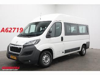 krockskadad bil bedrijf Peugeot Boxer 2.0 BlueHDI L2H2 Premium 9-zitter Airco Cruise Navi Camera PDC 53.214 km! 2016/3
