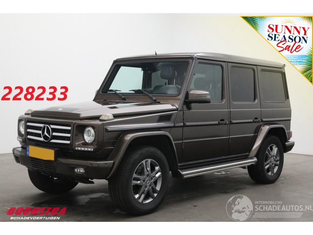 Mercedes G-klasse 350 Bluetec Schuifdak H/K Memory Camera SBL SHZ AHK