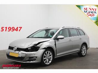Vaurioauto  passenger cars Volkswagen Golf Variant 1.4 TSI Highline ErgoAct. Navi Clima Cruise Camera SHZ PDC 127.380 km! 2015/8