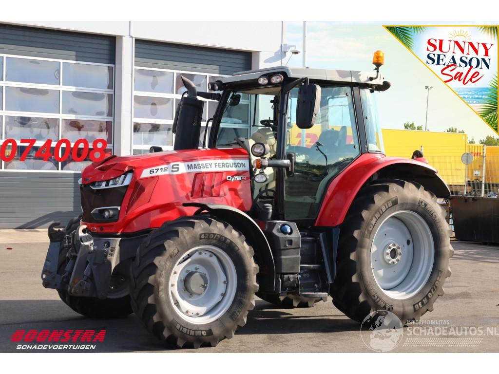 Massey Ferguson MF 6712 S BY 2018 3.491 Uur Dyna 4 Airco Fronthef Lucht BY 2018 3.491 Uur!!