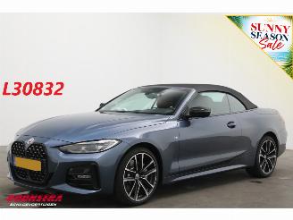 damaged passenger cars BMW 4-serie Cabrio 430i xDrive HE M-Sport ACC H/K LrHZ StzBel. SHZ Memory Virtual Camera 2022/8
