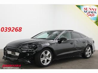 skadebil auto Audi A7 Sportback 55 TFSI Quattro S-Line Pano LED ACC HUD Memory Camera SHZ 2023/3