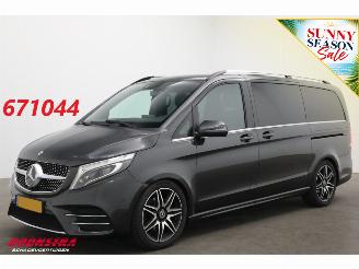 krockskadad bil bedrijf Mercedes V-klasse 250d AUT Lang DC AMG 5p Pano Burmester ACC Navi Leder SBL 360° AHK 2020/1