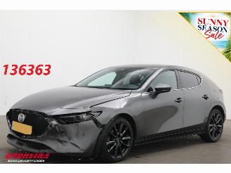 uszkodzony samochody osobowe Mazda 3 2.0 e-SA-X M Hybrid 180 Luxury HUD Bose ACC Navi Clima Leder SHZ LrHZ Apple/Android Camera PDC 2020/2