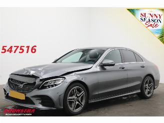 Damaged car Mercedes C-klasse 180 AMG Cruise Navi Clima SHZ Apple/Android Virtual Camera PDC 2020/2
