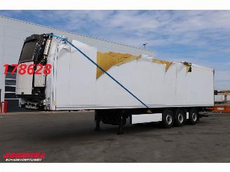 krockskadad bil oplegger Krone  SD Carrier Vector 1550 LBW Lenkachse 2025/1