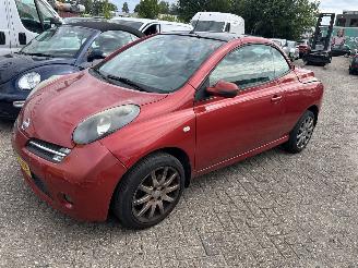 krockskadad bil auto Nissan Micra 1.6 Cabriolet  Automaat 2006/6