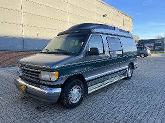 dañado vehículos comerciales Ford USA Econoline 5.7 V8 DUBBELE CABINE, LPG 1995/6