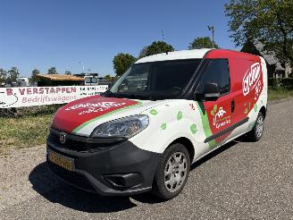 krockskadad bil bedrijf Fiat Doblo Cargo 1.4 t-jet L2/H1 Maxi BENZINE + CNG !!! AIRCO 2017/8