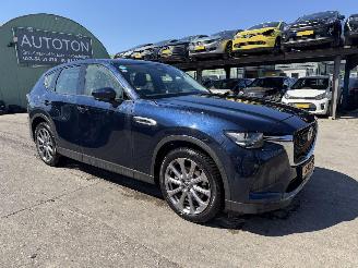 Vaurioauto  passenger cars Mazda CX-60 2.5 e-Skyactiv PHEV 141KW Clima Navi Leer Exclusive-Line NAP 2023/4