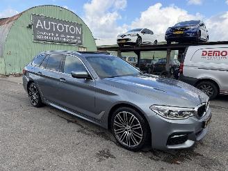 skadebil auto BMW 5-serie 520D 140KW Autom. High Executive Pano Clima Navi Xenon Led 2017/3