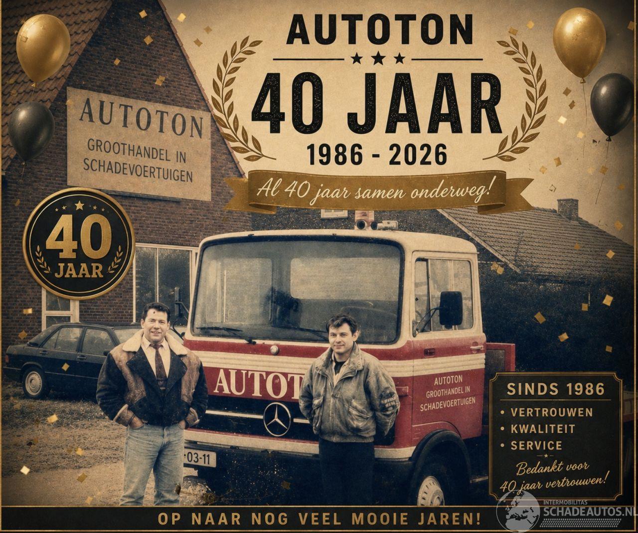 Audi A1 AUTOTON 40 JAAR !! 1986-2026
