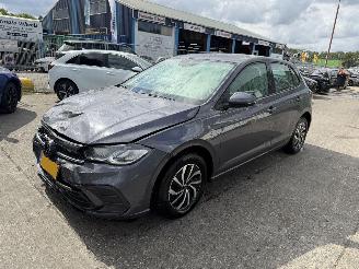 skadebil auto Volkswagen Polo 1.0 TSI 70KW Life Navi Clima Camera Virt Dash NAP 2022/7