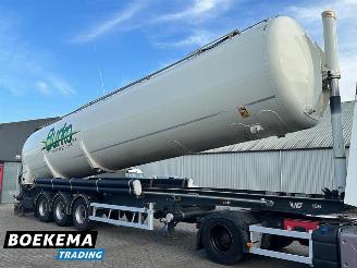 krockskadad bil oplegger LAG  O-3-TI Kipsilo 63000L 2022/6