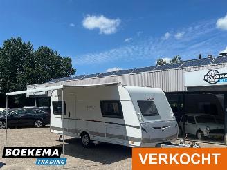 krockskadad bil caravan Dethleffs  C'Go 495 FR Mover Luifel Douche Frans bed 2016/6