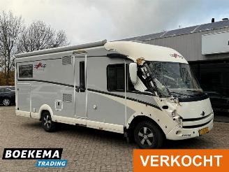krockskadad bil camper Carthago  C-TOURER I 149 Levelsysteem Airco Hefbed Schotel Zonnepaneel Enkele Bedden 2xAirco 2015/12