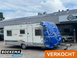 krockskadad bil caravan Burstner  480 TK Mover Stapelbed Kachel 2005/8