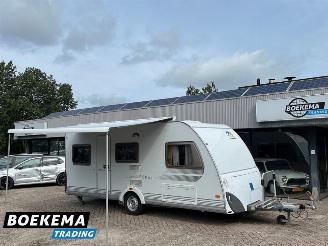 krockskadad bil caravan Knaus  Sudwind 500 Mover Luifel Fietsendrager 2007/3