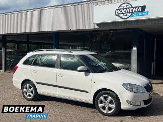 Voiture accidenté Skoda Fabia Combi 1.2 TDI Navi Climate Cruise PDC Trekh, 2012/11