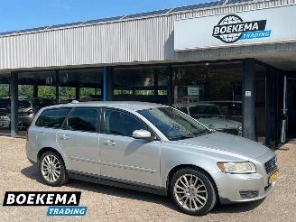 Schadeauto Volvo V-50 1.8 Edition II Leer Climate Cruise PDC 2008/2