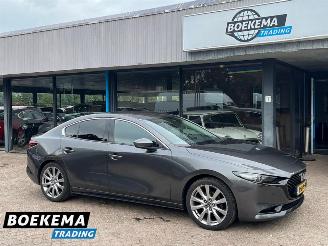 krockskadad bil auto Mazda 3 2.0 e-SkyActiv-G M Hybrid 122 Bose Leer Stuur/Stoelverw Navigatie Camera 2020/5