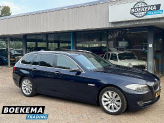 Schadeauto BMW 5-serie 535i High Ex. Xenon Navi Cruise Climate PDC trekh. 2012/6
