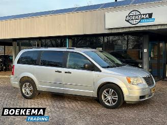 krockskadad bil auto Chrysler Grand-voyager 3.8 V6 Touring LPG 7-Pers Navi Camera Clima Cruise 2008/8