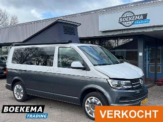 damaged campers Volkswagen  Transporter 2.0TDI 150PK DSG Camper Hefdak Luifel Fietsendrager Leer Stoelverw. Navigatie 2017/11
