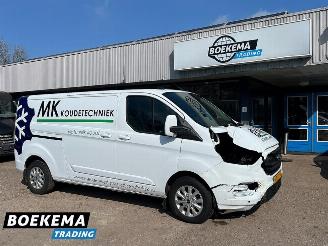 skadebil auto Ford Transit Custom 300 2.0 TDCI L2H1 Limited Navigatie Stoelverwarming Cruise PDC 2023/2