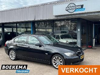 Voiture accidenté BMW 3-serie 318i High Executive Automaat Navigatie Xenon 2007/2