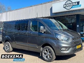 skadebil bedrijf Ford Transit Custom 320 2.0 TDCI 170PK L2 Limited DoKa 6-Persoons Automaat 2xSchuifdeur 2018/5