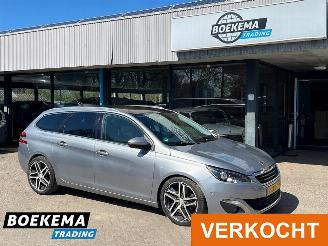 škoda osobní automobily Peugeot 308 SW 2.0 BlueHDI Allure Automaat Navigatie Panorama 2014/11
