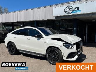 damaged passenger cars Mercedes GLE Coupé AMG 53 4MATIC+ OrgNL Burmester HUD Panorama 2021/1