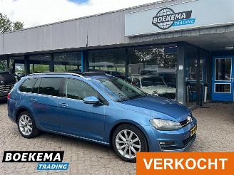 Auto incidentate Volkswagen Golf Variant 2.0 TDI 150PK Highline DSG Panorama Standkachel Leer Navigatie F1 2013/9