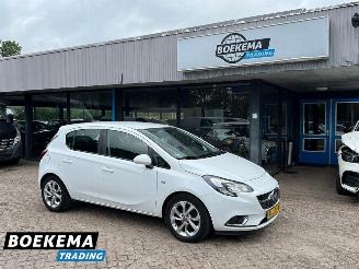 krockskadad bil auto Opel Corsa 1.4 Online Edition Navigatie Airco Cruise 5-Deurs LMV 2017/8