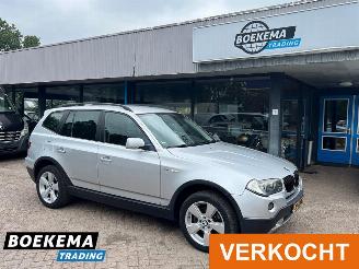  BMW X3 2.0i Executive Anniversary Navigatie Cruise Leer Stoelverw Trekhaak PDC 2007/6