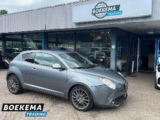 krockskadad bil auto Alfa Romeo MiTo 0.9 TwinAir Distinctive Leer Climate Cruise 2012/10
