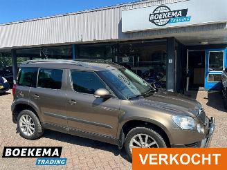 krockskadad bil auto Skoda Yeti 1.8 TSI Ambition 4x4 Navi Trekhaak Airco 2010/2
