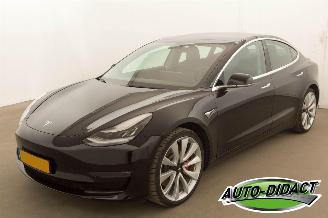 Schadeauto Tesla Model 3 Performance AWD 75 KWH 2019/12
