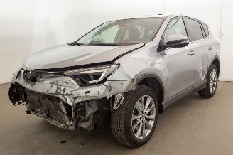 Schadeauto Toyota Rav-4 2.5 Hybrid Elek Pano Camera Leder Autom Navi 2019/2