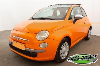 Schadeauto Fiat 500 0.9 Clima Open Pano TwinAir Lounge 2011/6