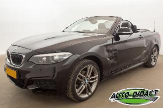 krockskadad bil auto BMW 2-serie 218i Automaat Navi Camera Leder Clima 2018/6