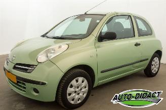 Vaurioauto  passenger cars Nissan Micra 1.2 Airco Visia 2005/9