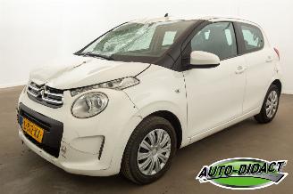 damaged passenger cars Citroën C1 1.0 VTi Airco 113.556 km NAP Feel 2021/8