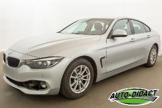 Unfallwagen BMW 4-serie 418d 110kW Automaat Navi Leder 2018/10