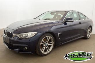 skadebil auto BMW 4-serie 425d Automaat Leder Navi Schuifdak 2014/9