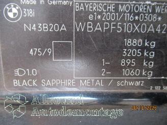 BMW 3-serie 3 serie (E90) Sedan 318i 16V (N43-B20A) [105kW]  (09-2007/10-2011) picture 11