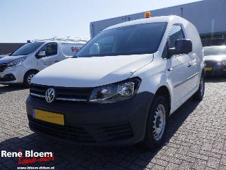 krockskadad bil bedrijf Volkswagen Caddy 2.0 TDI L1H1 Airco 2019/2