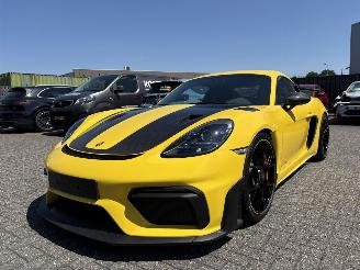 skadebil auto Porsche 718 Cayman GT4 RS Weissach 500pk Full Options 2025/2